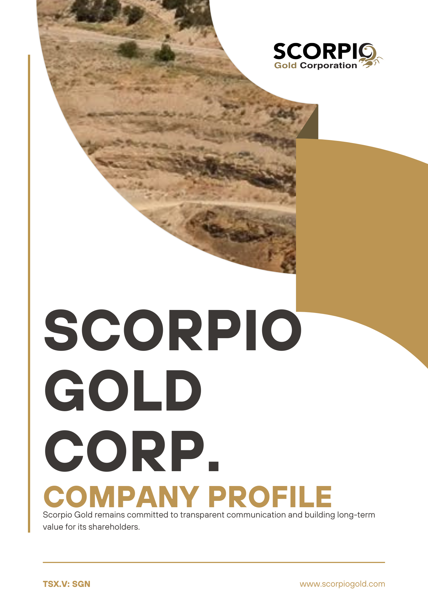 SCORPIO GOLD CORP.